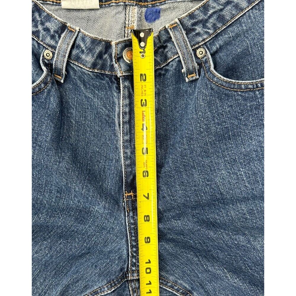 Carhartt WomensJeans Size 10 34 Workwear WB160 Denim Blue Medium Wash 10x34 - Picture 9 of 10